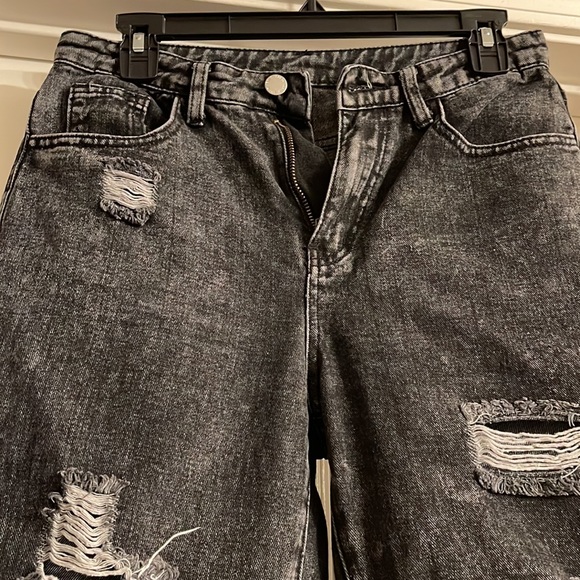 Shein Teen black jeans size 14 - Picture 5 of 9